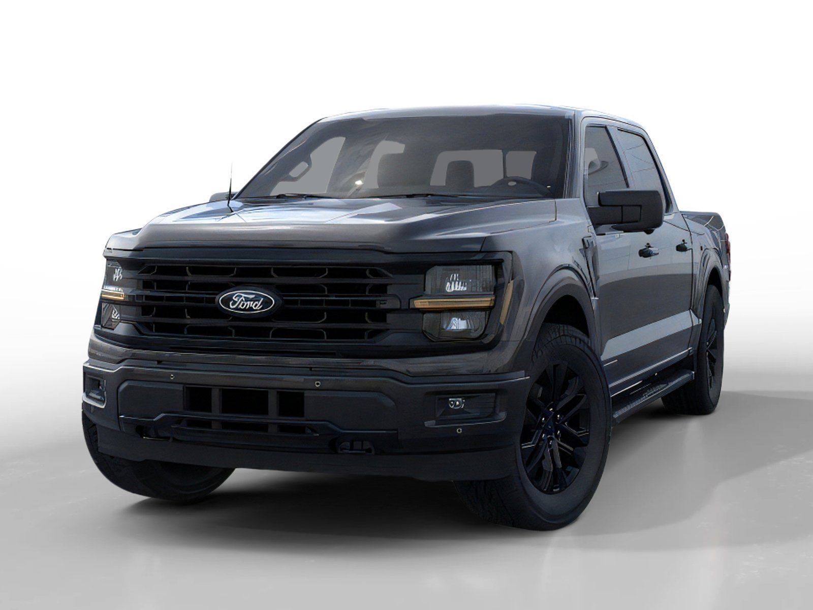 New 2026 Agate Black Metallic Ford XLT image 2
