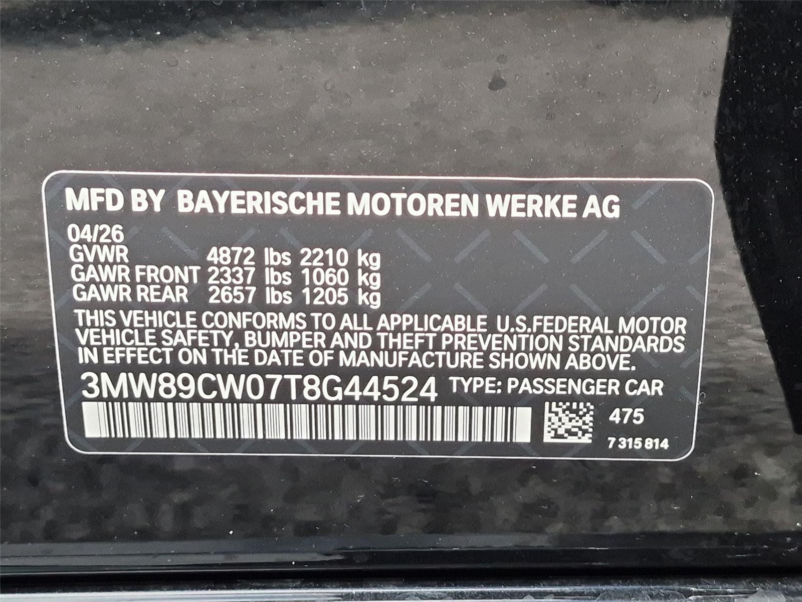 New 2026 Black Sapphire Metallic BMW 330i NA xDrive image 41