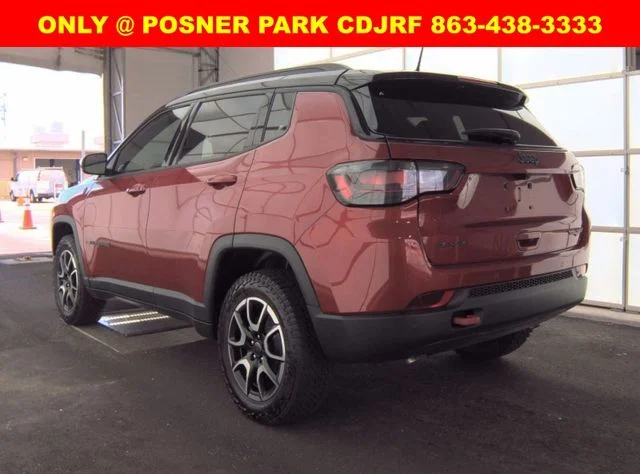 Used 2025 Red Jeep Trailhawk image 4