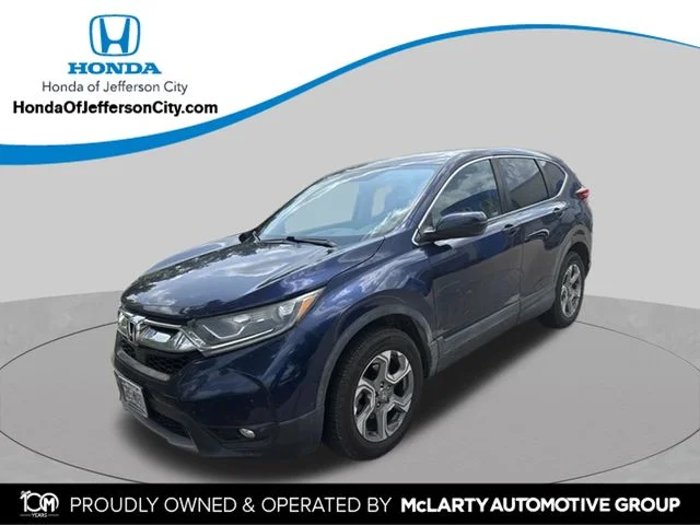 Used 2018 Blue Honda EX-L image 1