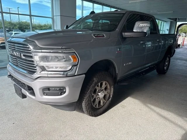 Used 2024 Billet Silver Metallic Clearcoat Ram Laramie image 3