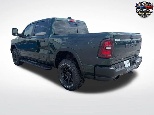 New 2026 Serrano-Green Metallic Exterior Paint RAM Rebel image 3