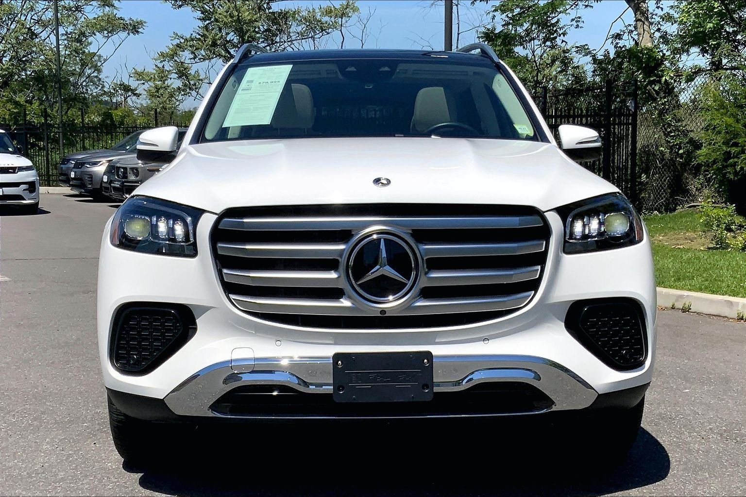 Used 2025 Polar White Mercedes-Benz GLS 450 image 3