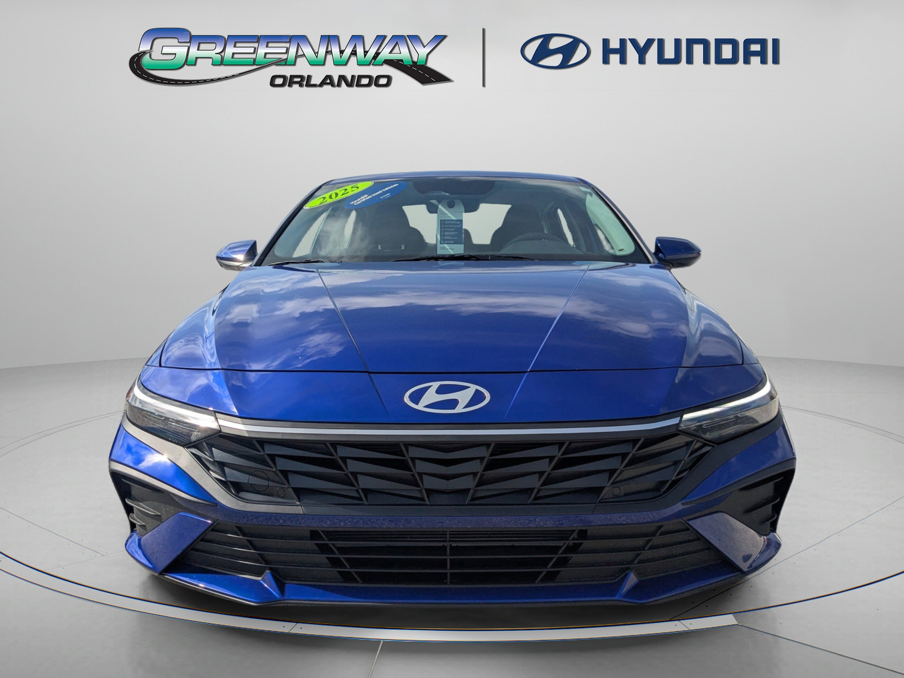 Certified Used 2025 Intense Blue Hyundai SE image 3