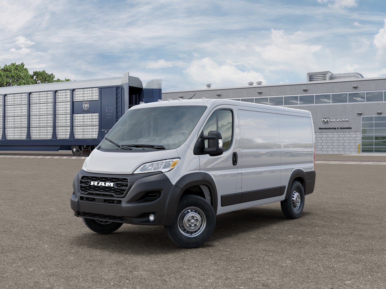 New 2026 Bright White Clearcoat RAM TRADESMAN image 2