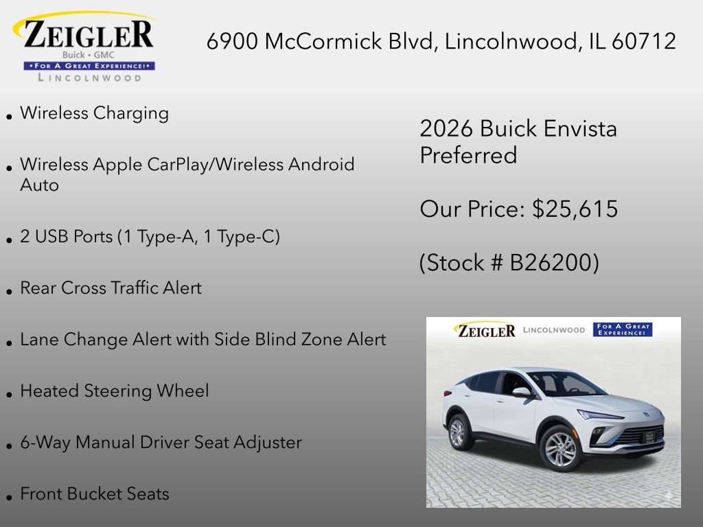 New 2026 Summit White Buick Preferred image 30
