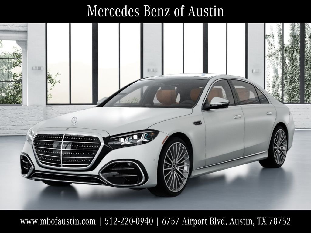New 2027 MANUFAKTUR Moonlight White Magno Mercedes-Benz S 580 image 1