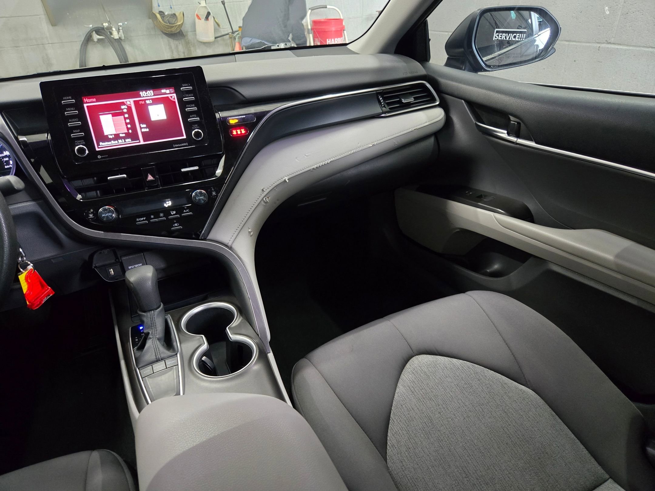 Used 2022 PREDAWN GRAY MI Toyota LE image 11