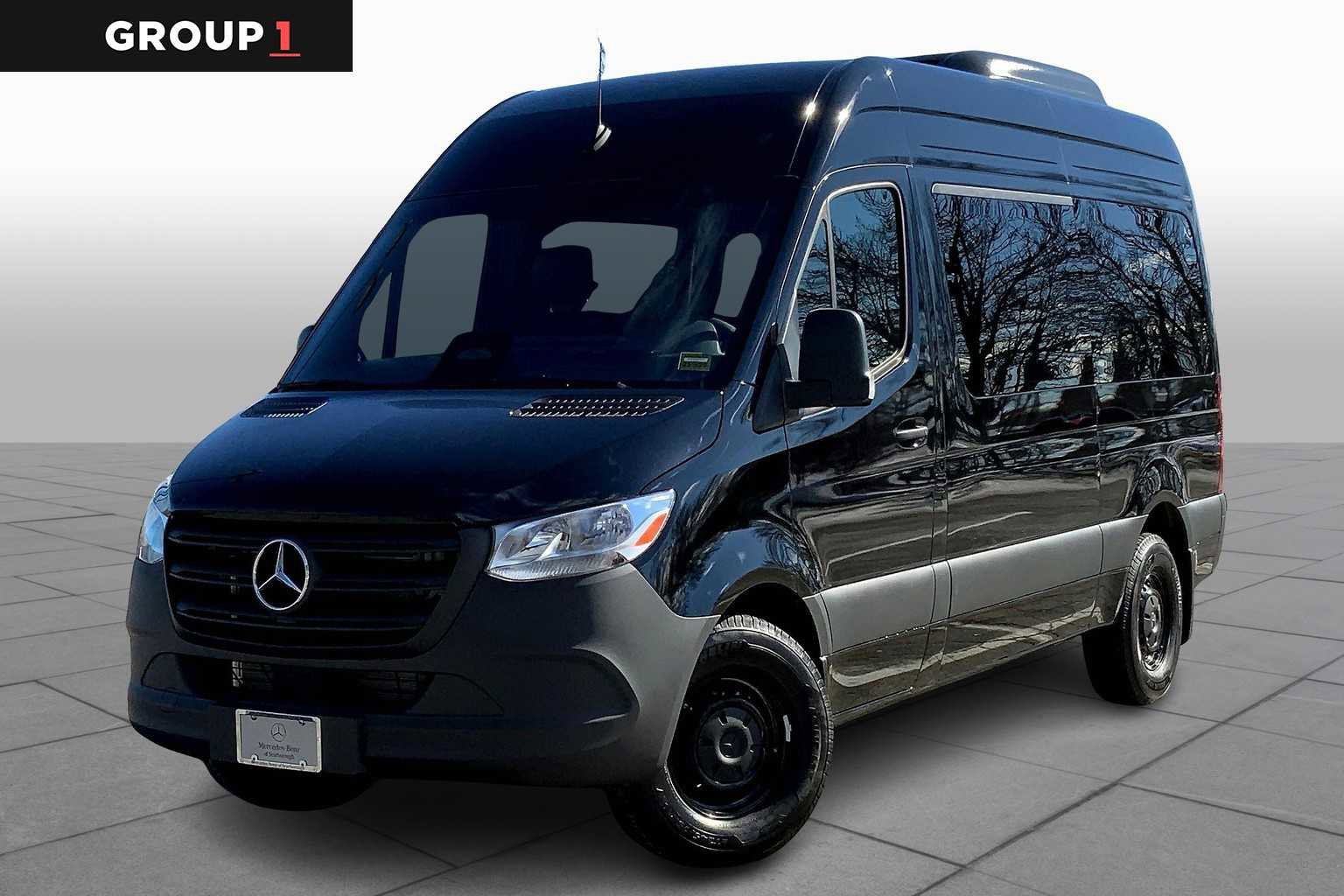 Jet+Black 2025 Mercedes-Benz Sprinter 2500 144 Passenger Van RWD Van Rear-Wheel Drive