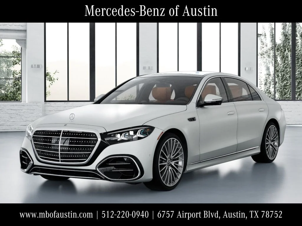 New 2027 White Mercedes-Benz S 580 image 1