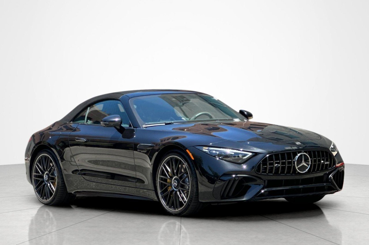 Certified Used 2026 BLACK Mercedes-Benz AMG® SL 55 image 9