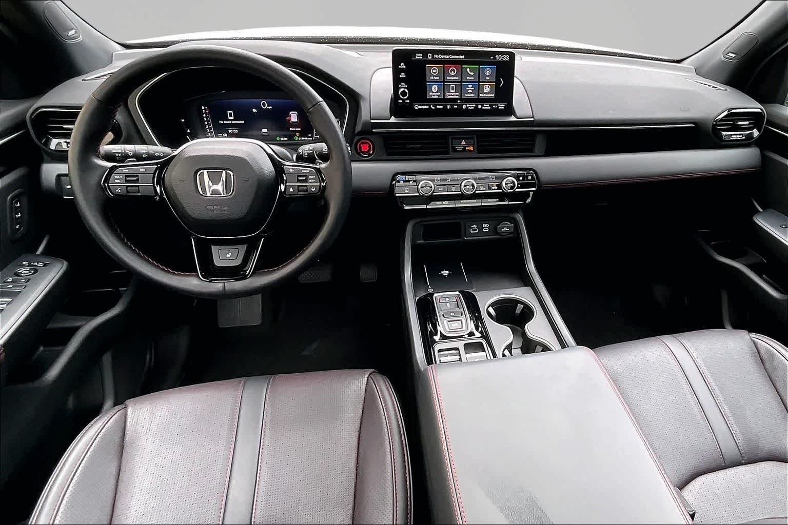 Used 2025 Platinum White Pearl Honda Black Edition image 16
