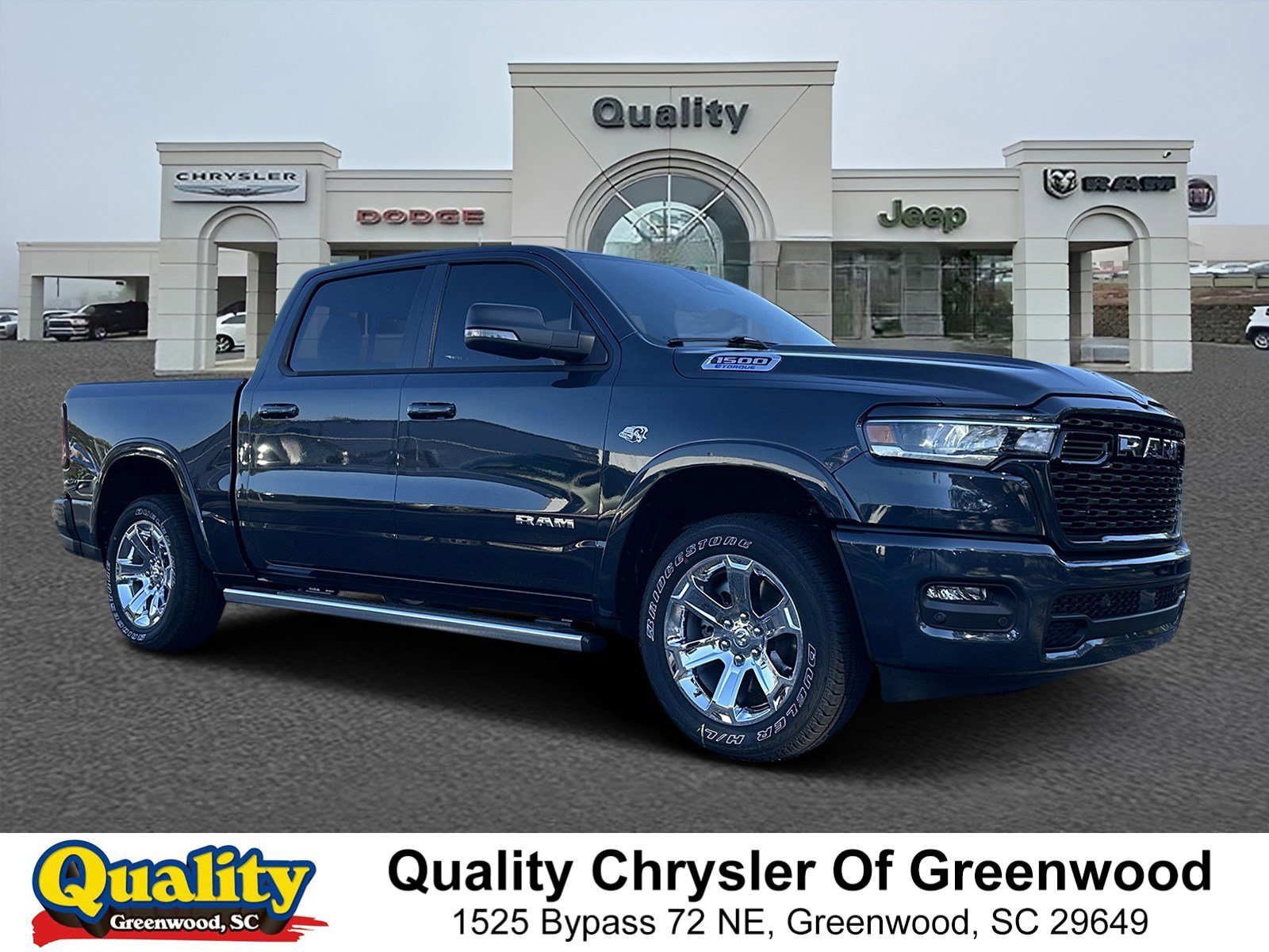New 2026 Forged Blue Metallic RAM Big Horn image 1