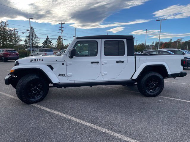 Used 2023 Bright White Clearcoat Jeep Willys image 4