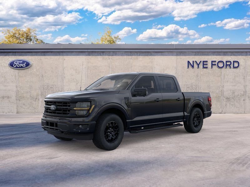 New 2026 Agate Black Metallic Ford XLT image 2