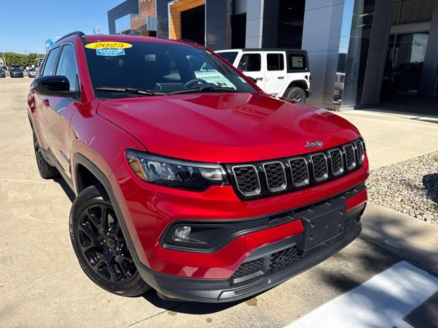 Used 2025 Red Jeep Latitude image 2