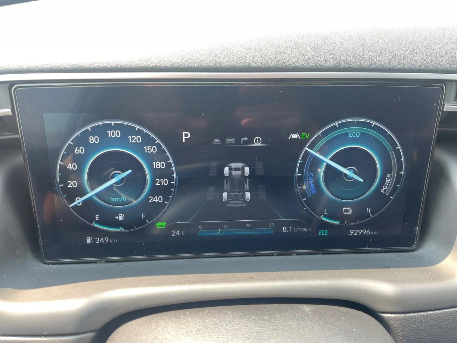 Used 2023 Crimson Red Hyundai LUXURY AWD image 21