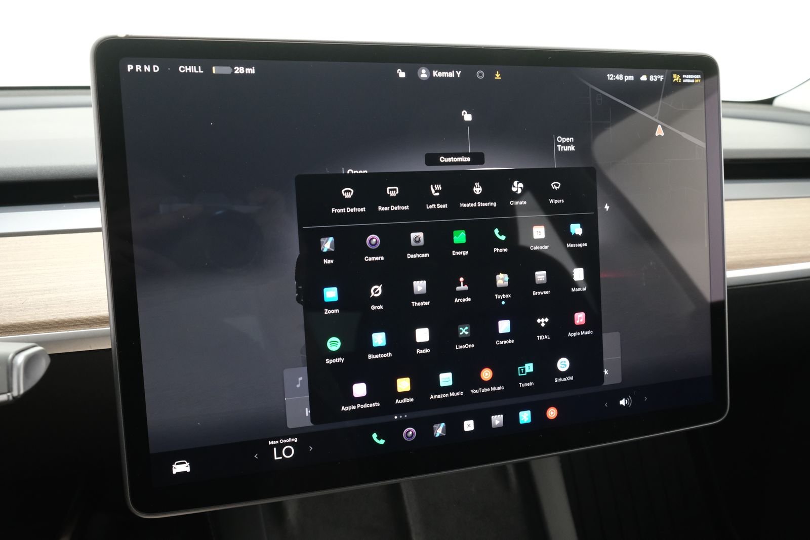 Used 2024 Solid Black Tesla Long Range image 19