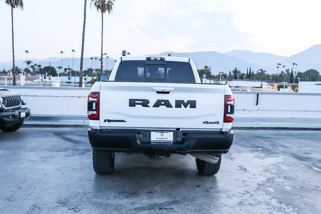 Used 2023 Bright White Clearcoat Ram Rebel image 8