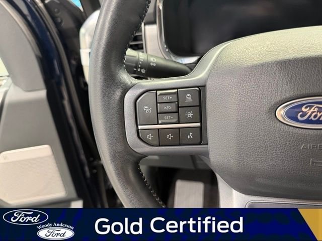 Certified Used 2023 Blue Metallic Ford Lariat image 11