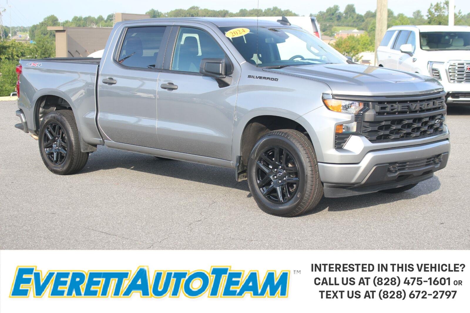Used 2024 Sterling Gray Metallic Chevrolet Custom image 1