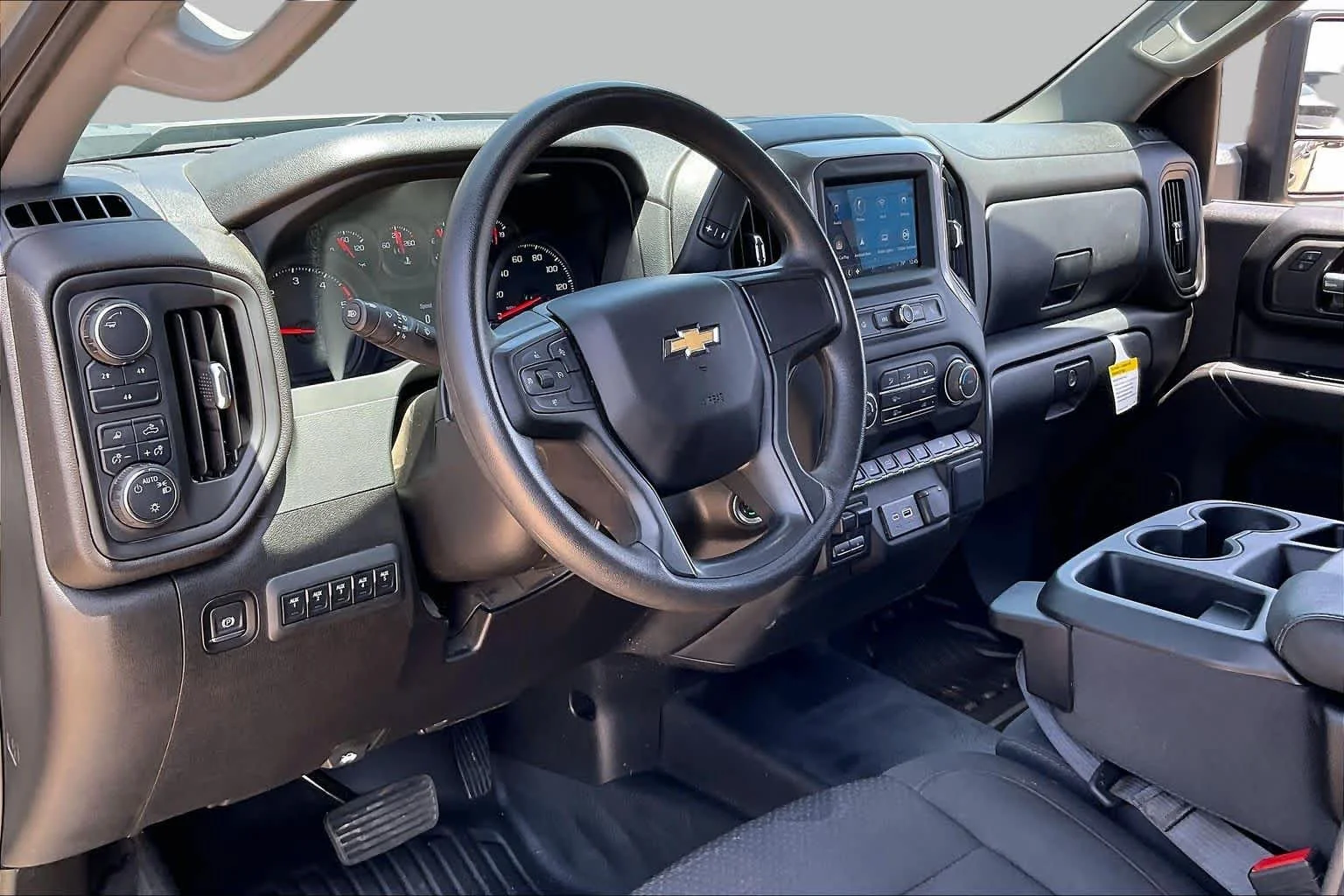 Used 2024 Sterling Gray Metallic Chevrolet Work Truck image 16