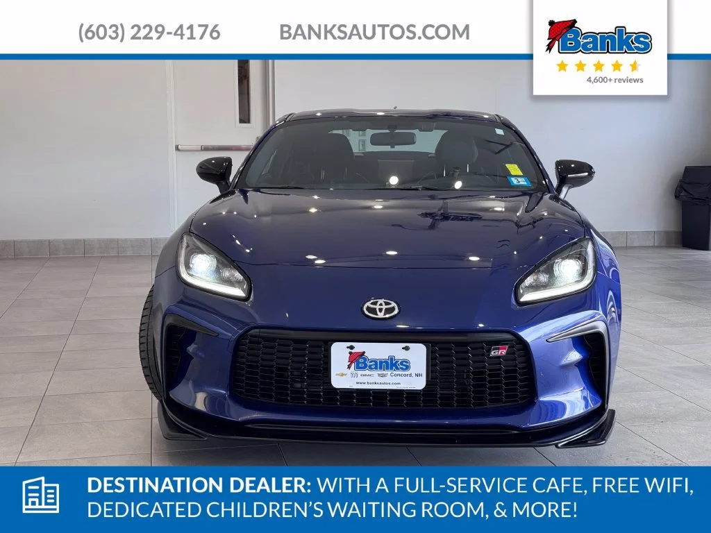 Certified Used 2025 Blue Toyota Premium image 3