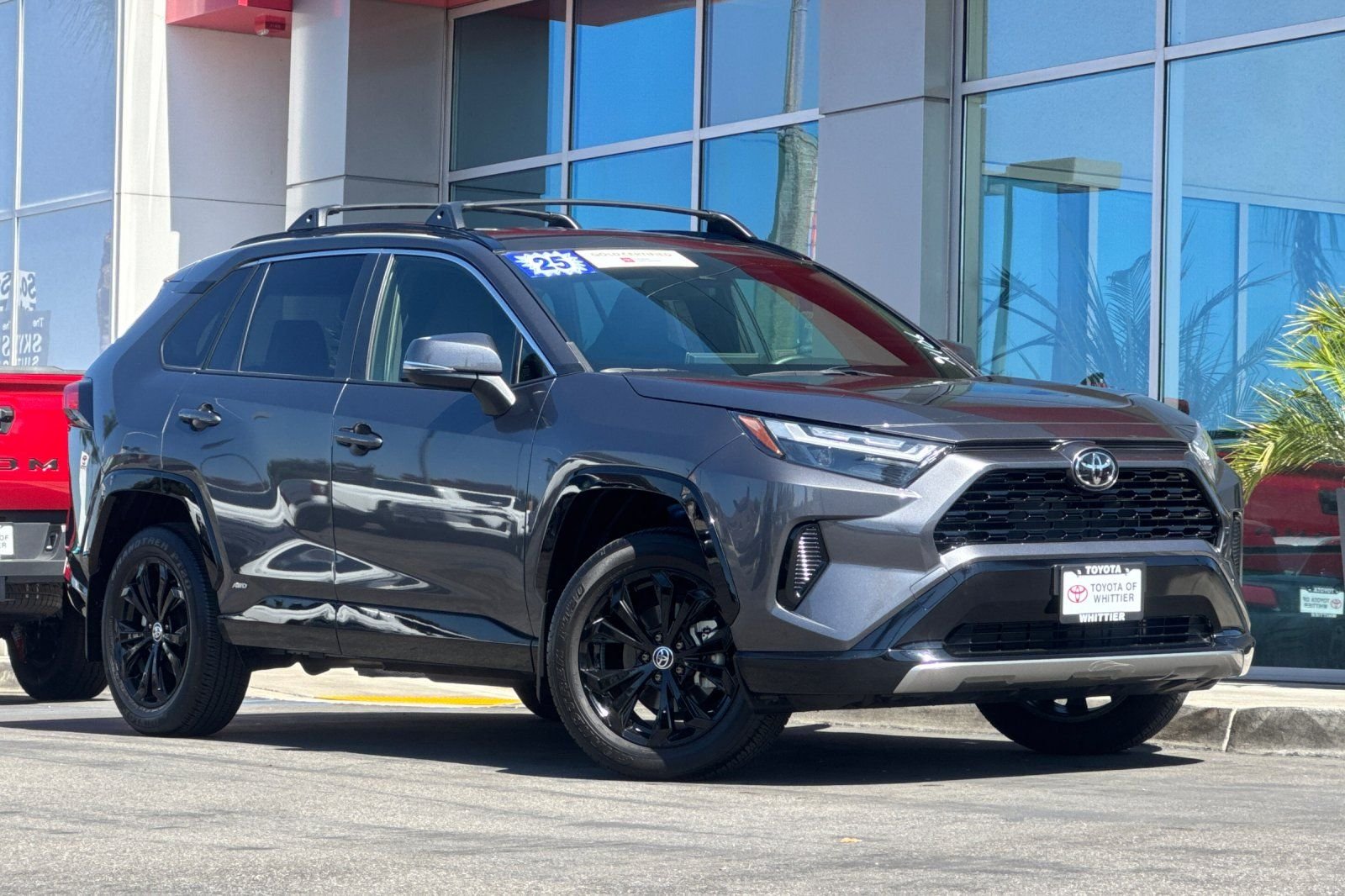 Certified Used 2025 Gray Toyota SE image 2
