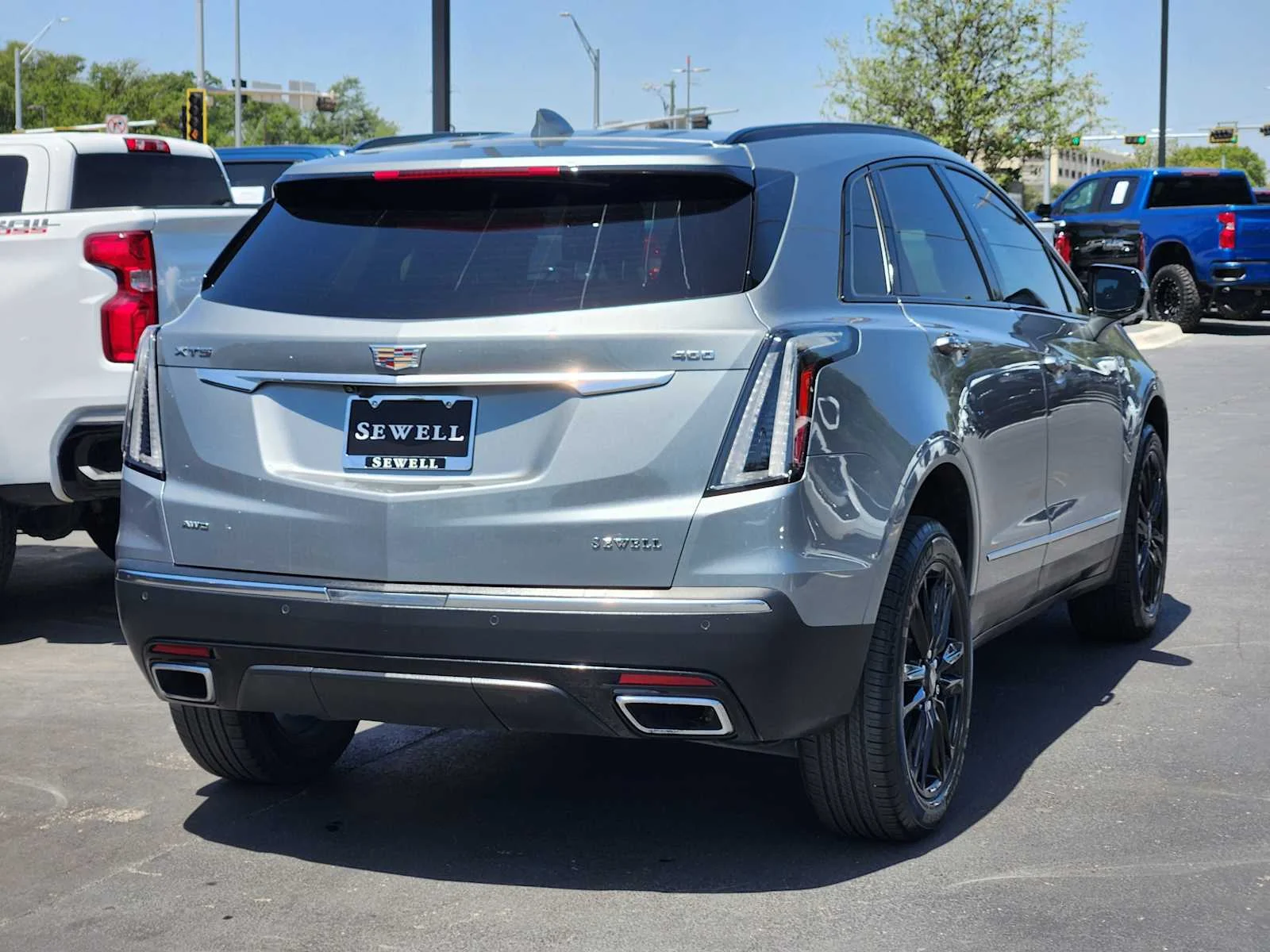 Used 2023 ARGENT SILVER METALLIC Cadillac AWD Sport image 7