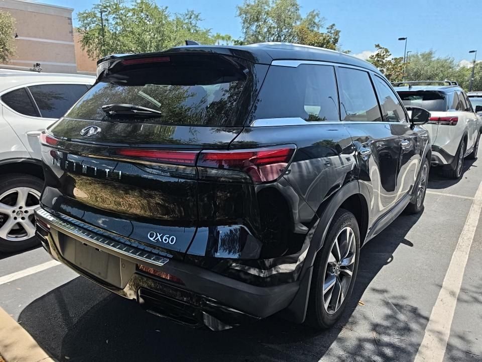 Certified Used 2023 Black INFINITI LUXE image 2