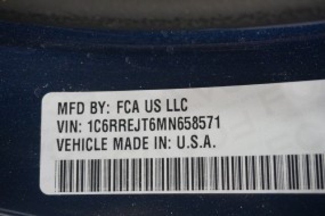 Used 2021 Hydro Blue Pearlcoat Ram Laramie image 34