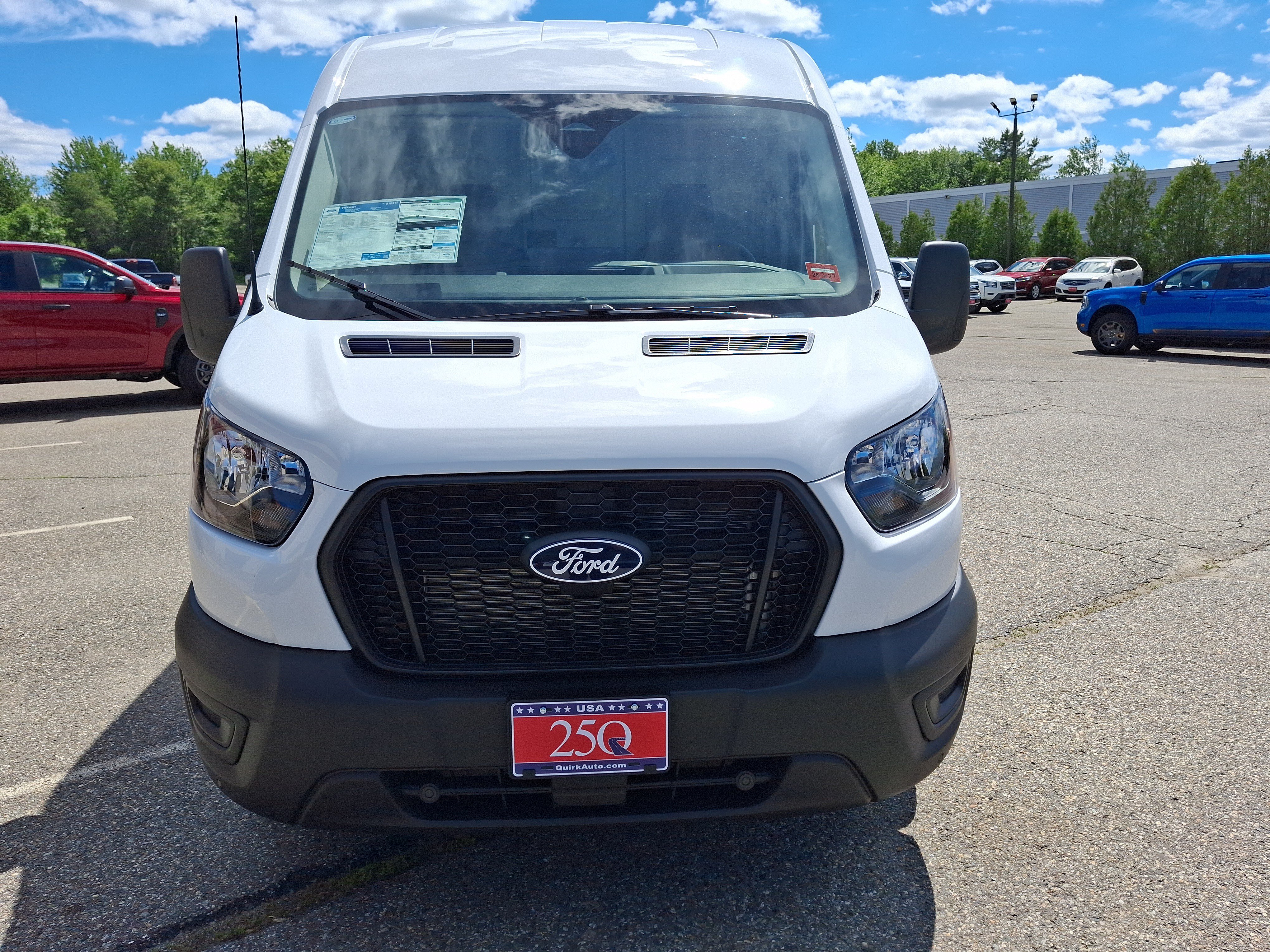 New 2026 Oxford White Ford Cargo Van image 2