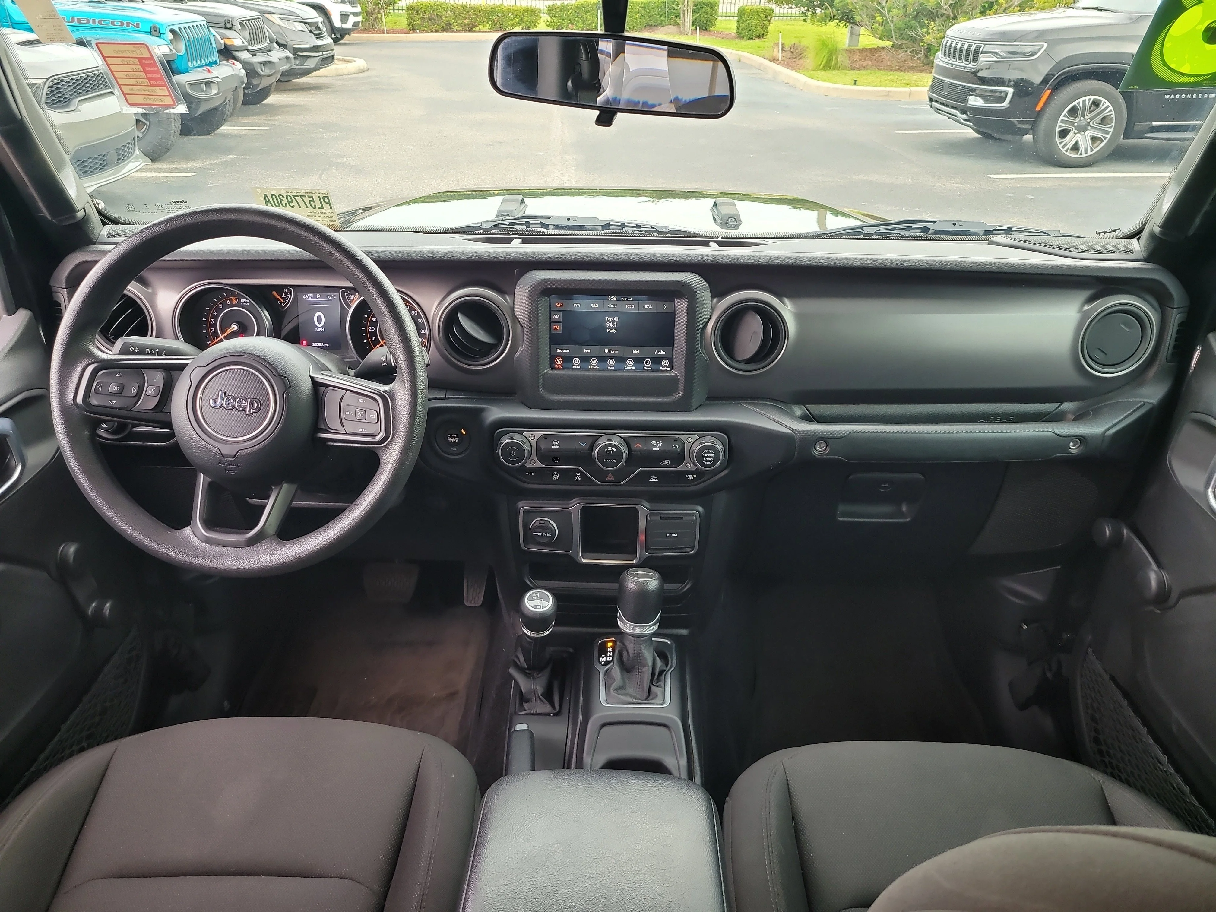 Used 2023 Black Clearcoat Jeep Sport image 16