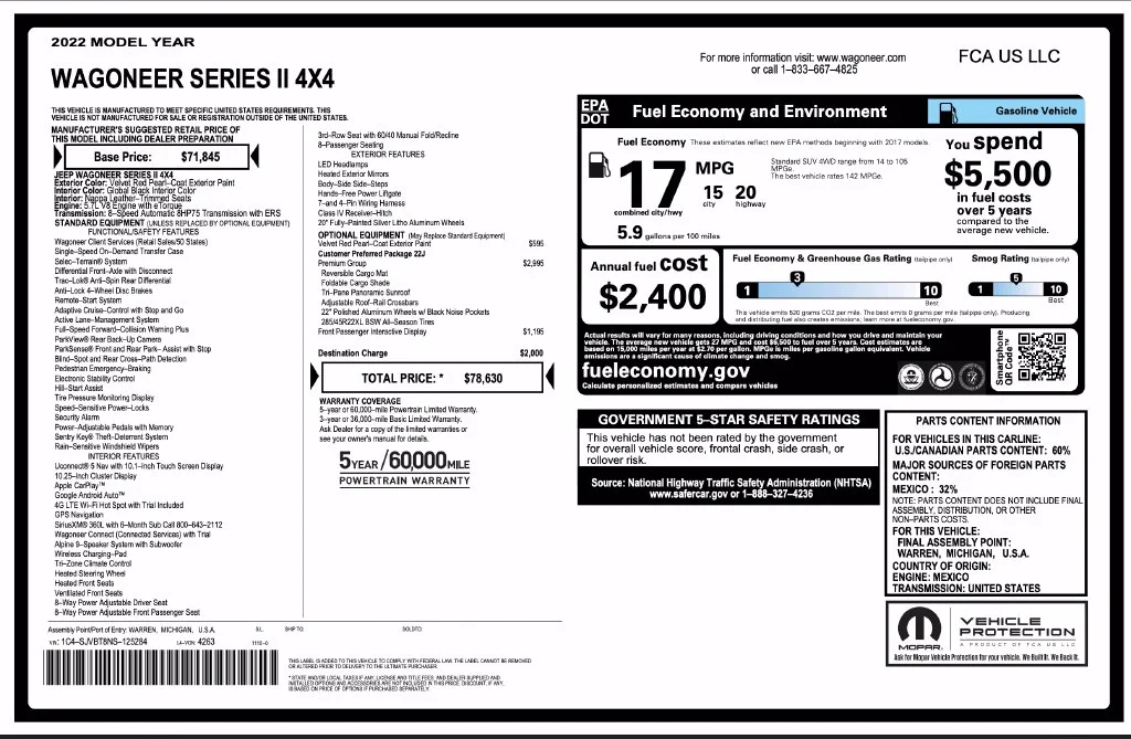Used 2022 Red Jeep Series II image 7