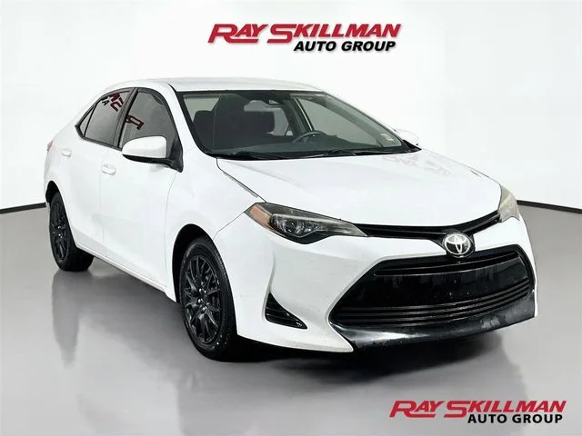 Used 2017 White Toyota LE image 1