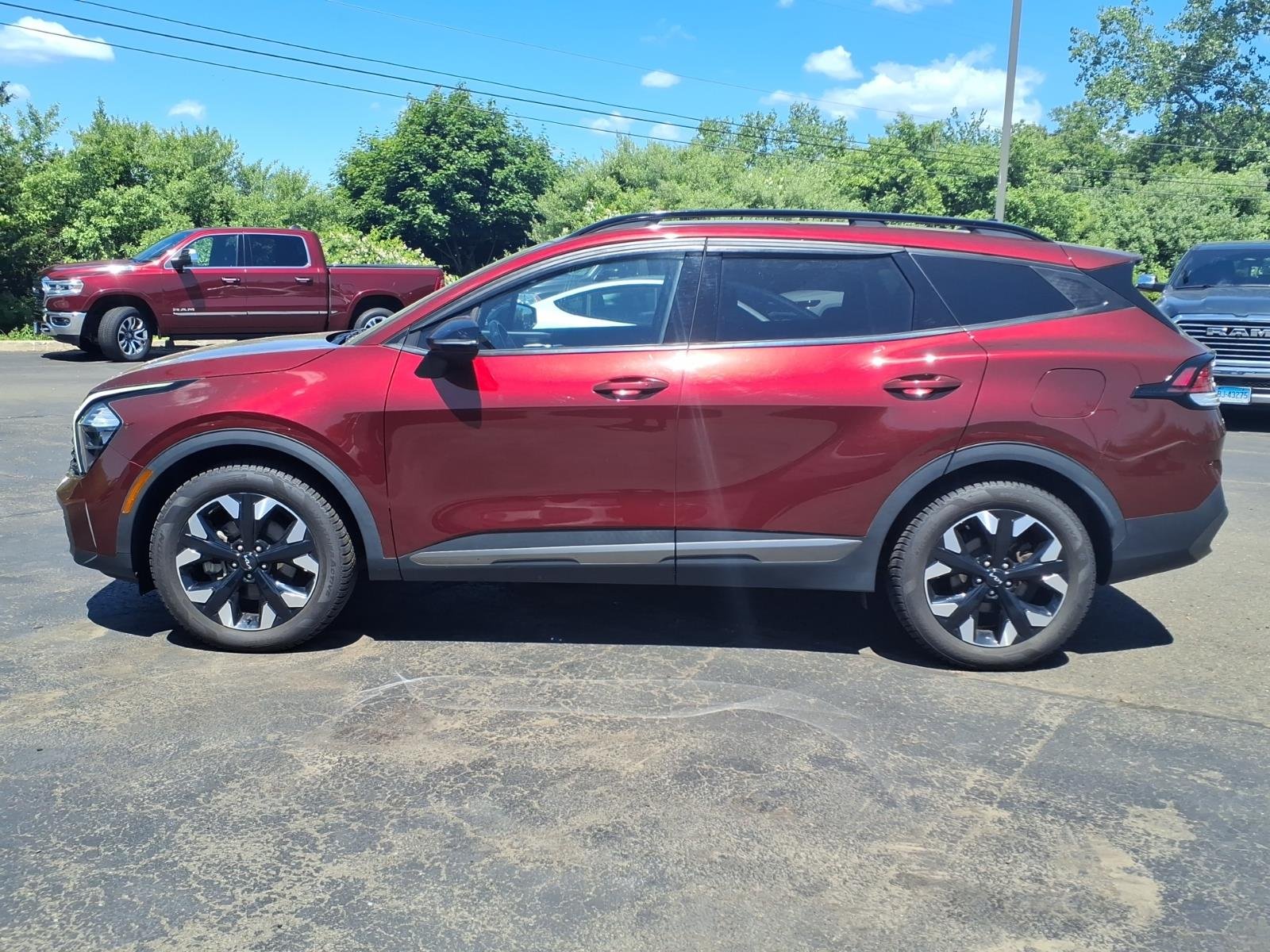 Certified Used 2023 Red Kia X-Line image 4