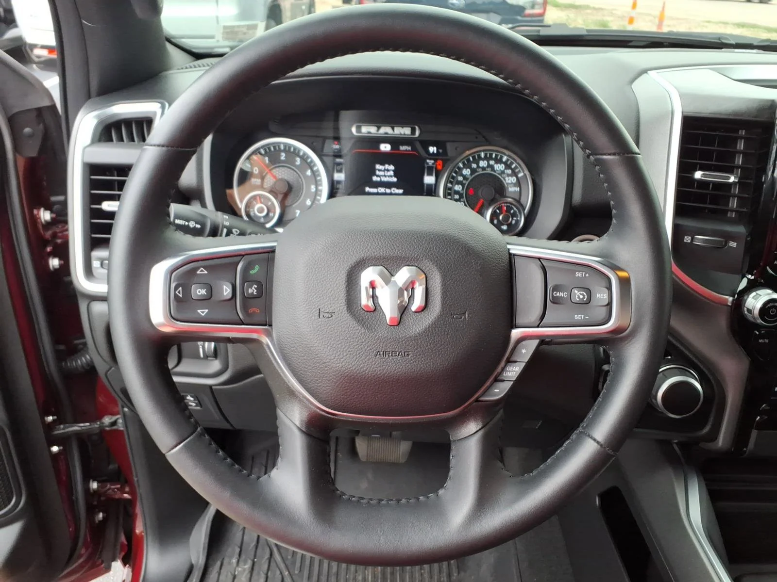 Used 2024 Delmonico Red Pearlcoat Ram Big Horn image 17