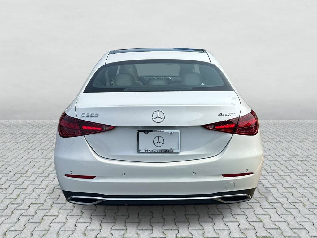 Certified Used 2024 MANUFAKTUR Moonlight White Metallic Mercedes-Benz C 300 image 6