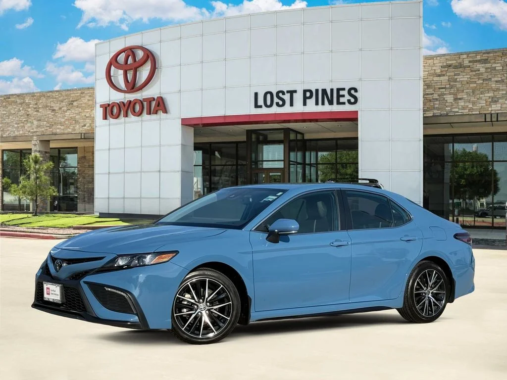 Certified Used 2024 Blue Toyota SE image 1