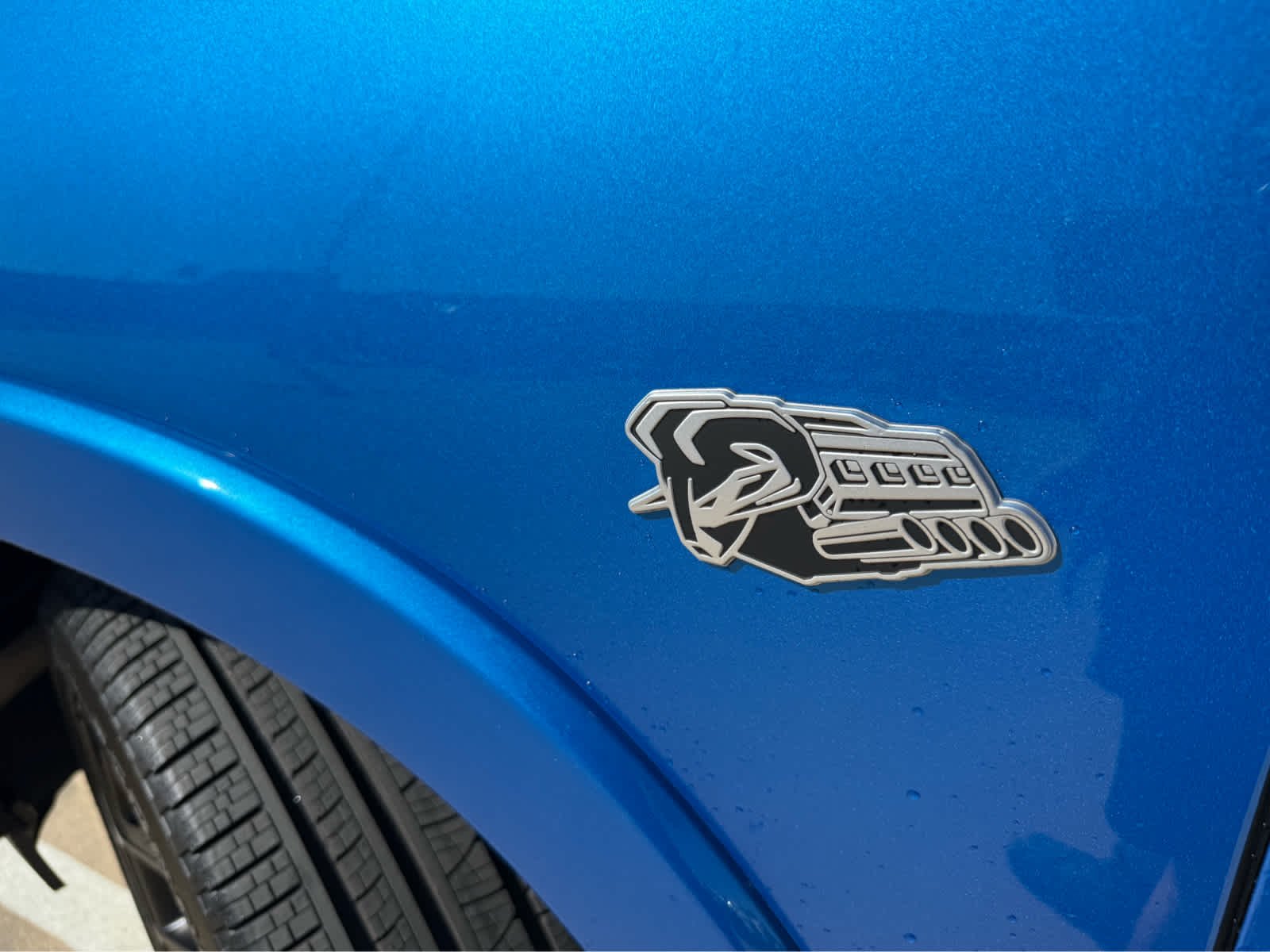 New 2026 Hydro Blue Pearlcoat Ram Laramie image 12