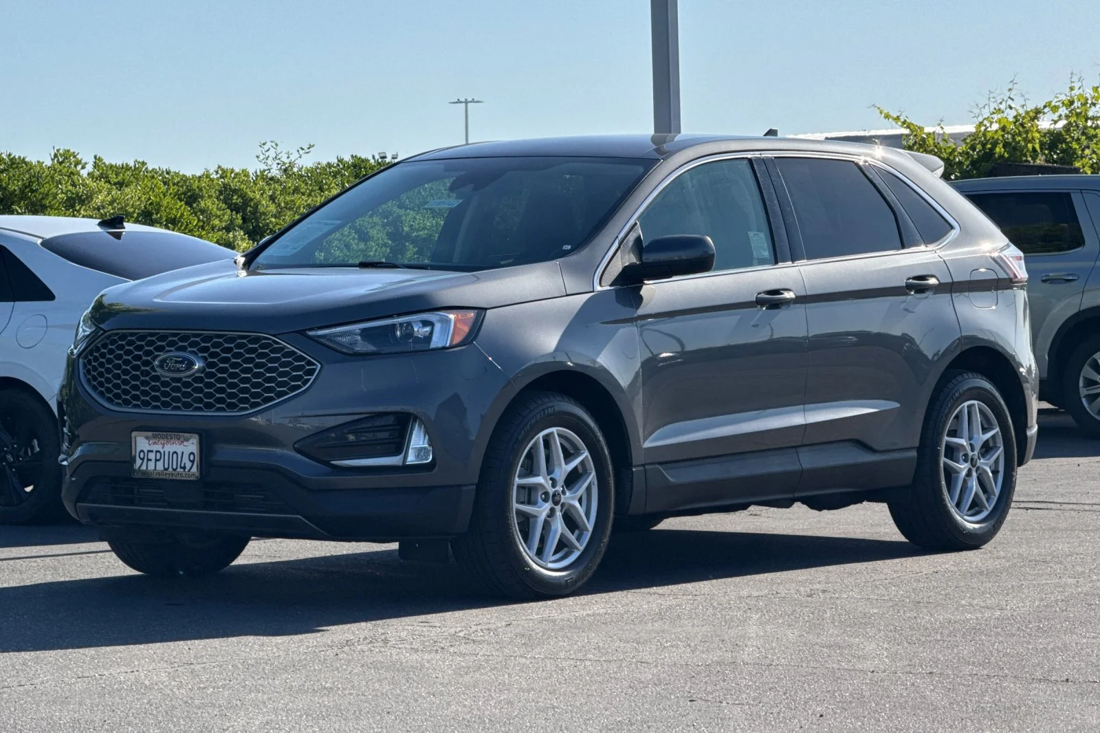 Used 2023 Gray Metallic Ford SEL image 8