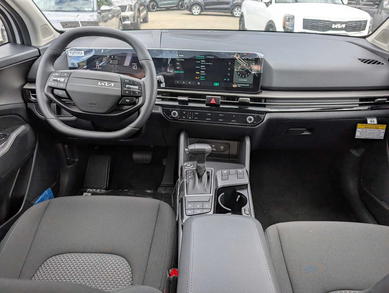New 2026 Glacial White Pearl Kia LX image 12