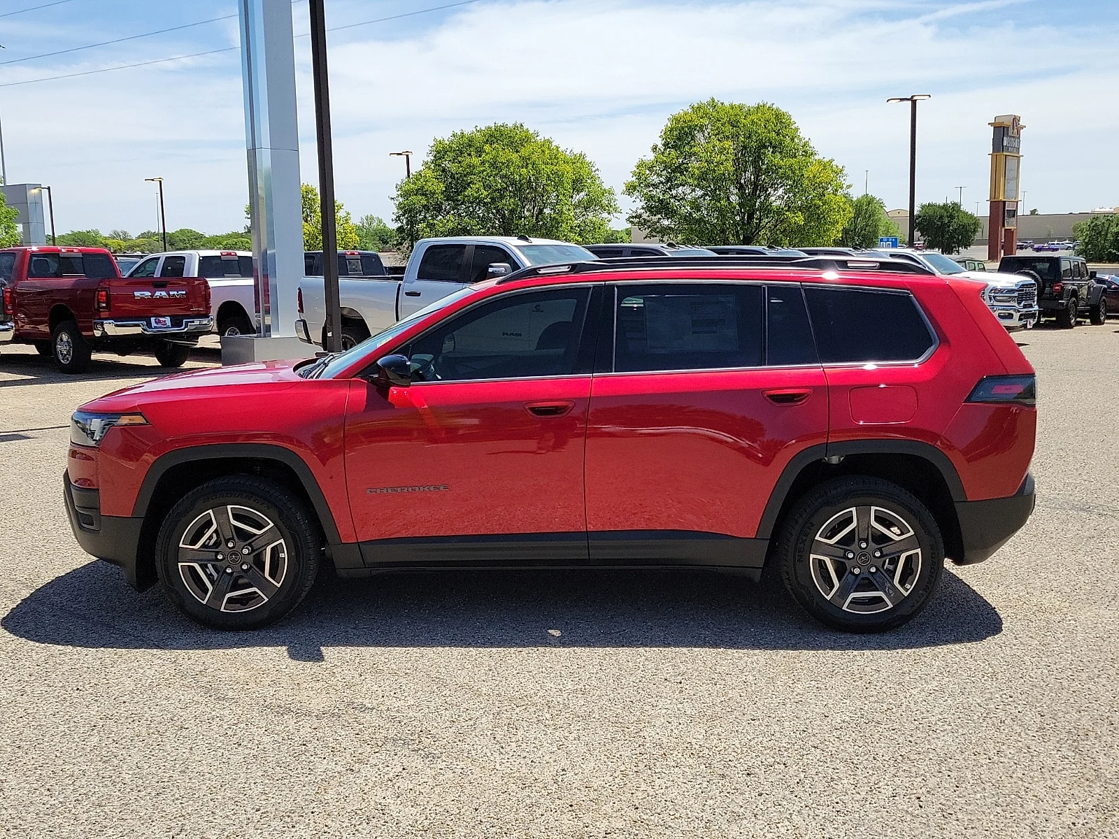New 2026 Red Hot Pearlcoat Jeep LAREDO 4X4 image 2