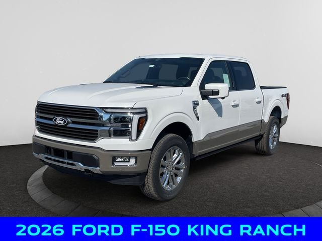 New 2026 White Ford King Ranch image 1