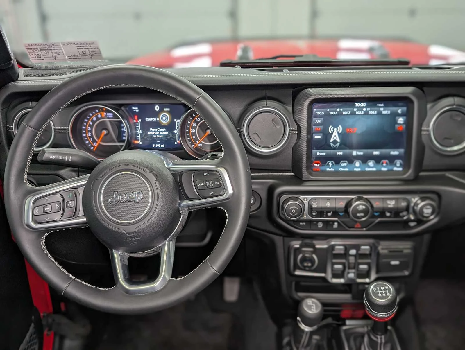 Used 2019 Firecracker Red Clearcoat Jeep Sahara image 5