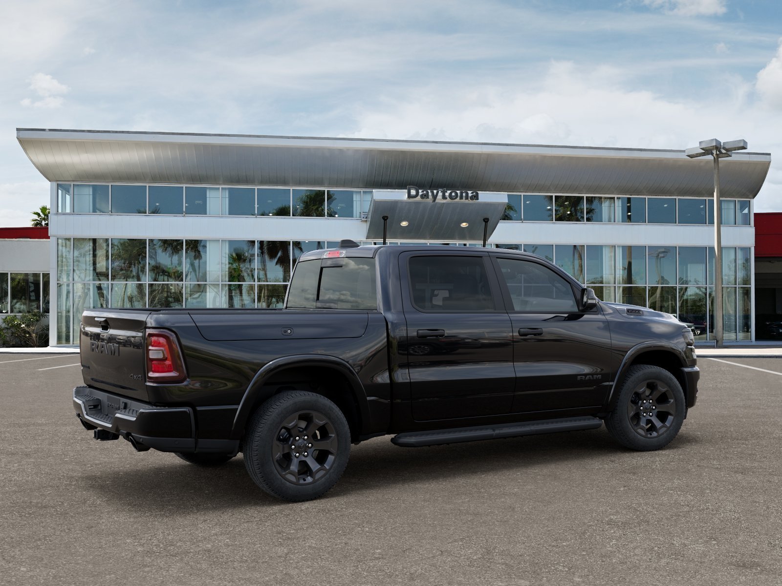 New 2026 Diamond Black Crystal Pearlcoat RAM Big Horn image 30