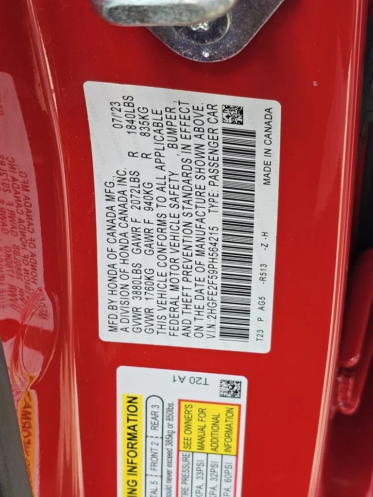 Used 2023 Red Honda Sport image 30