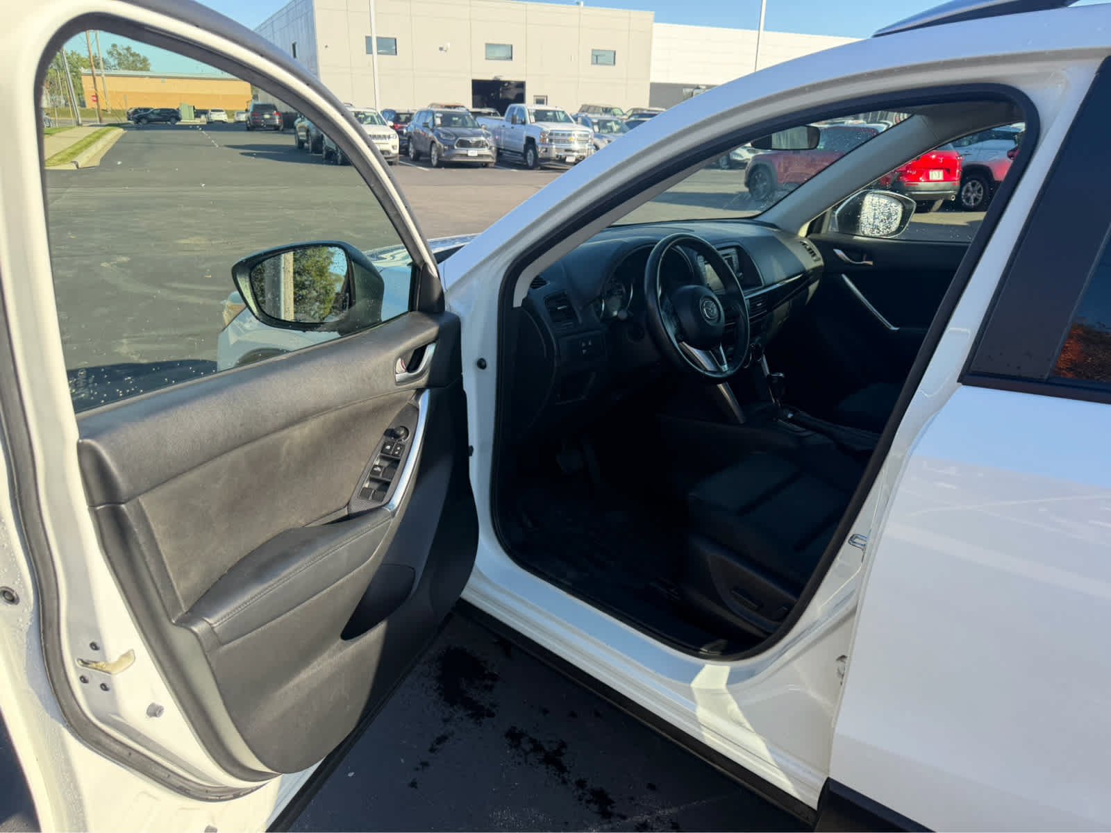 Used 2014 Crystal White Pearl Mica Mazda Touring image 3