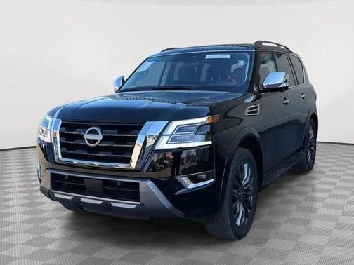 Certified Used 2024 Black Nissan Platinum image 7