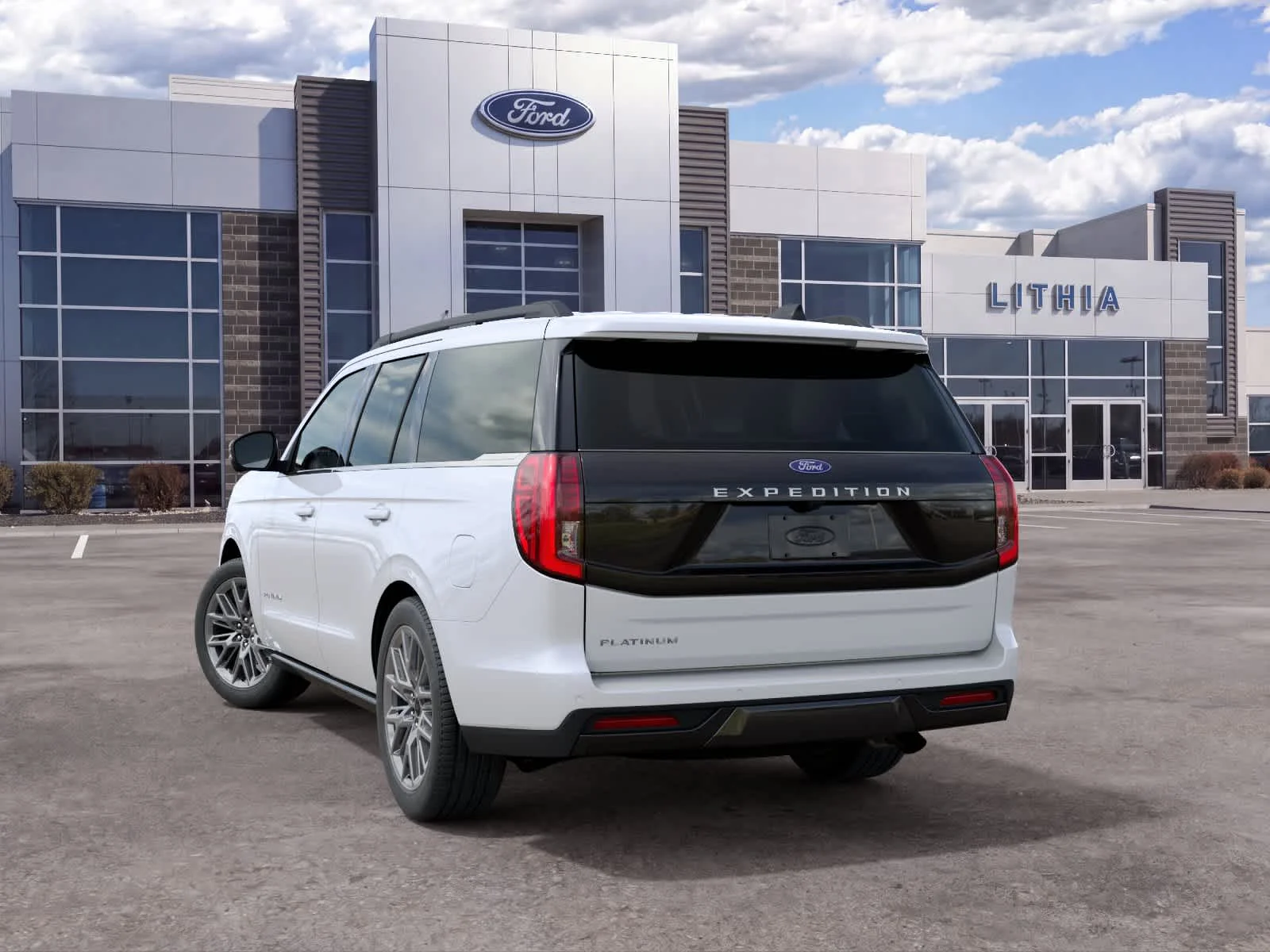 New 2027 Star White Metallic Tri-Coat Ford Platinum image 8